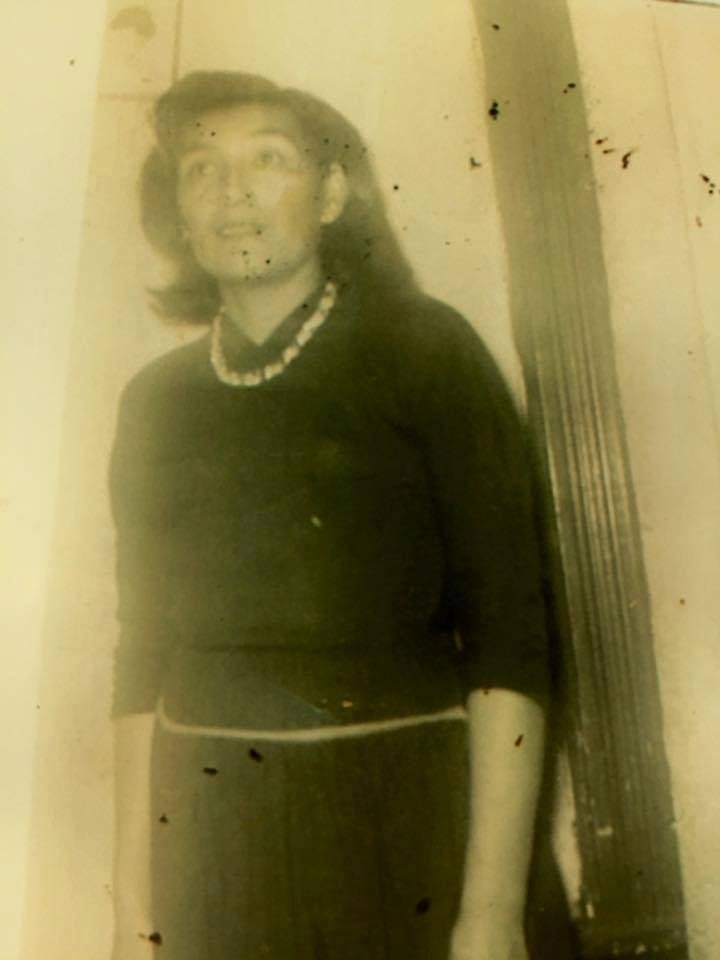 'when mom came knocking"i when downstairs to talk to didin about my ID i can't renewed.cause my birth certificate.has no name.i was upset about it.how do go about this.then we both heard two knocks on the back door.we look