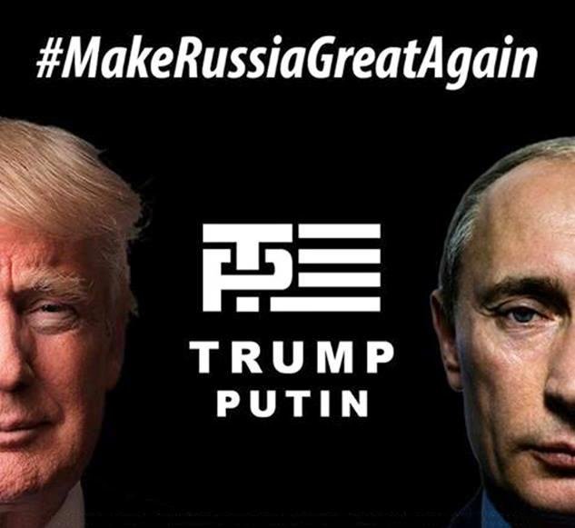 MAKE RUSSIA GREAT AGAIN!
TRUMP/PUTIN 2016
