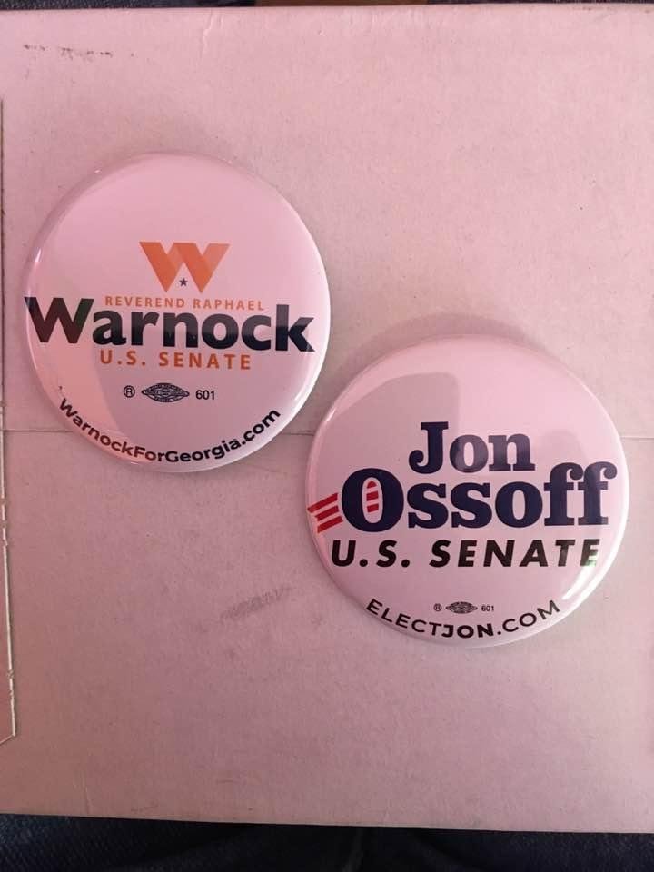If you want to help flip the Senate here are three ideas:
WarnockForGeorgia.com - you can give money, get buttons and gear
ElectJon.com - same as above
FlipTheWest.com - you can get connected to either call voters in GA