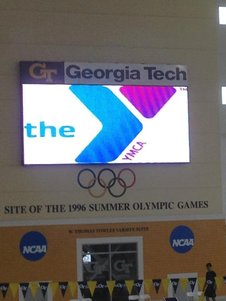 YMCA Long Course Nationals. Garrett finished 8th in the 50 free last night. Tonight he is seated 3rd in the 100 fly