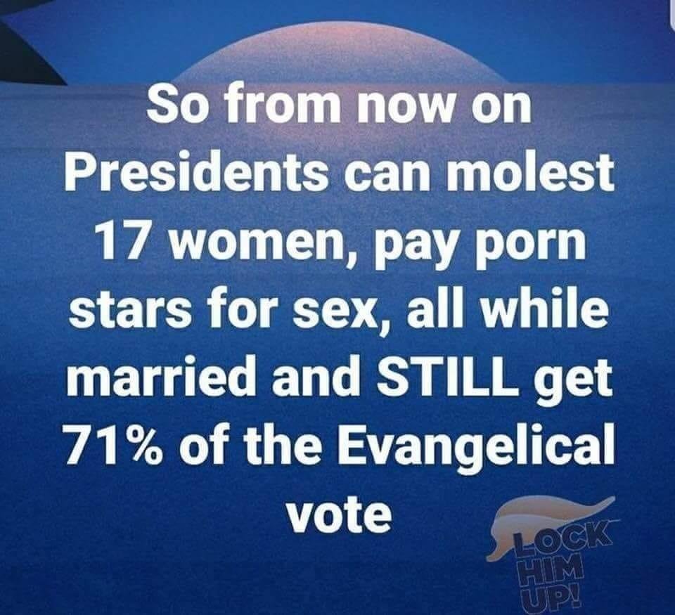 This is the kind of leadership we have in our country now, we're going down slow my friends..