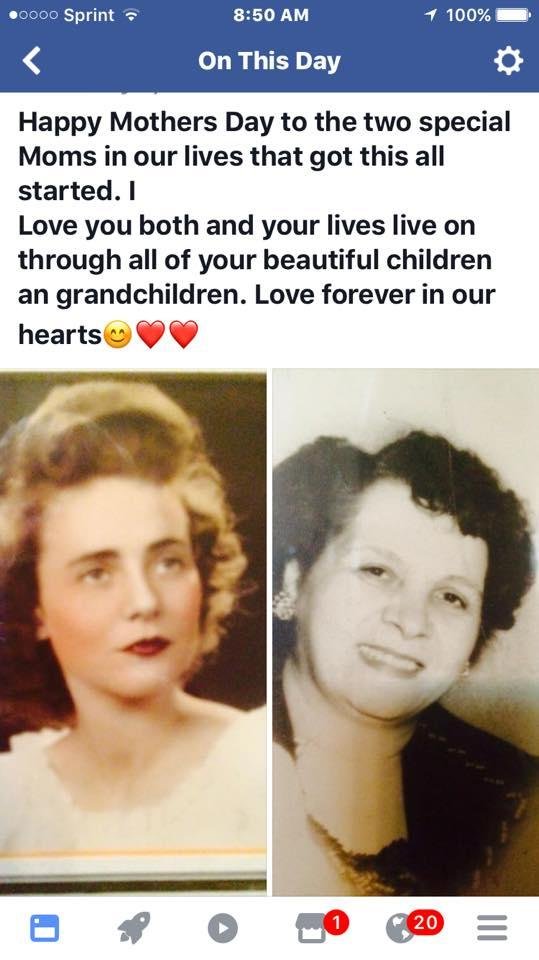 Miss you both an miss you every day. I know you both are watching over us💞