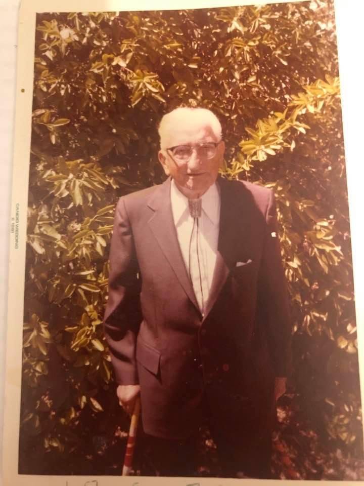 My grandpa Percival in Phoenix Arizona was 83 in this picture