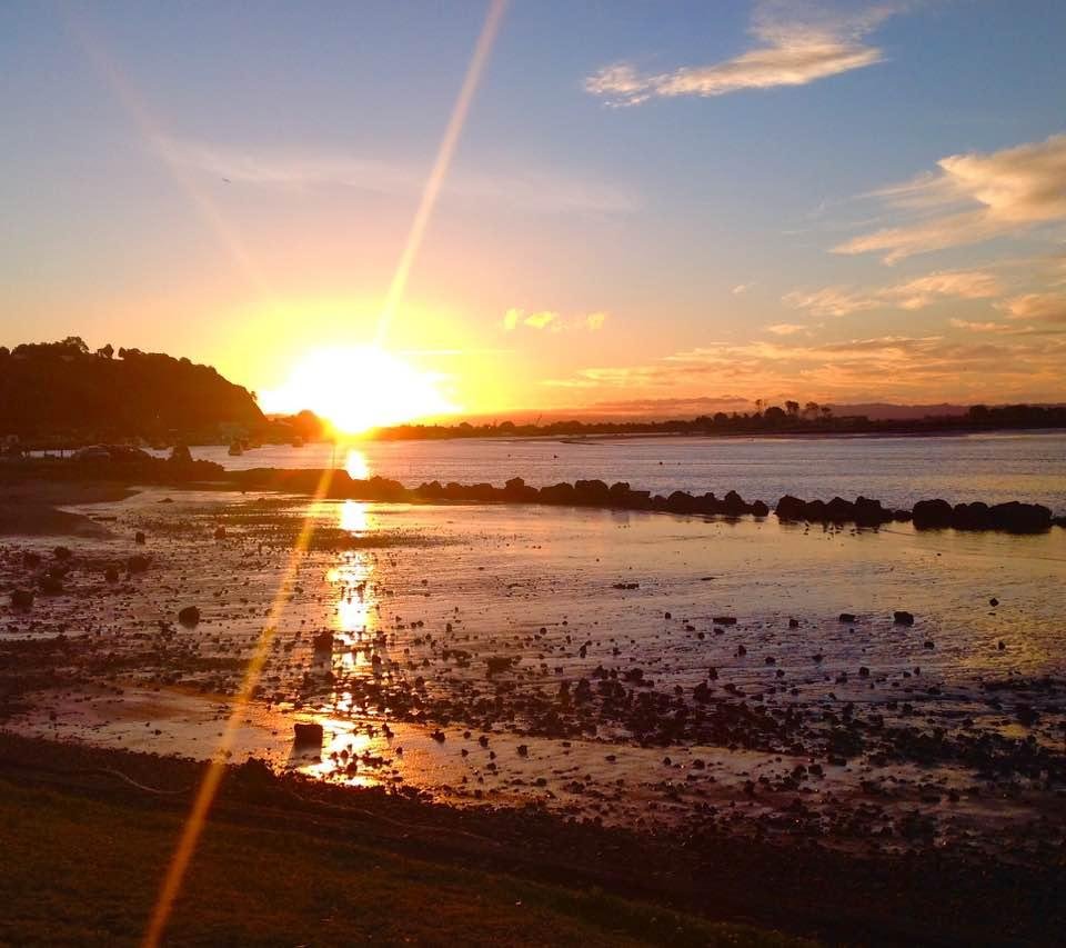 Tonight's sunset in Whakatane.....