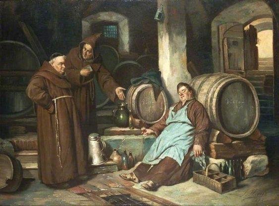 Don't feel bad, Friar Fuck - I'da drunk the good stuff, too...