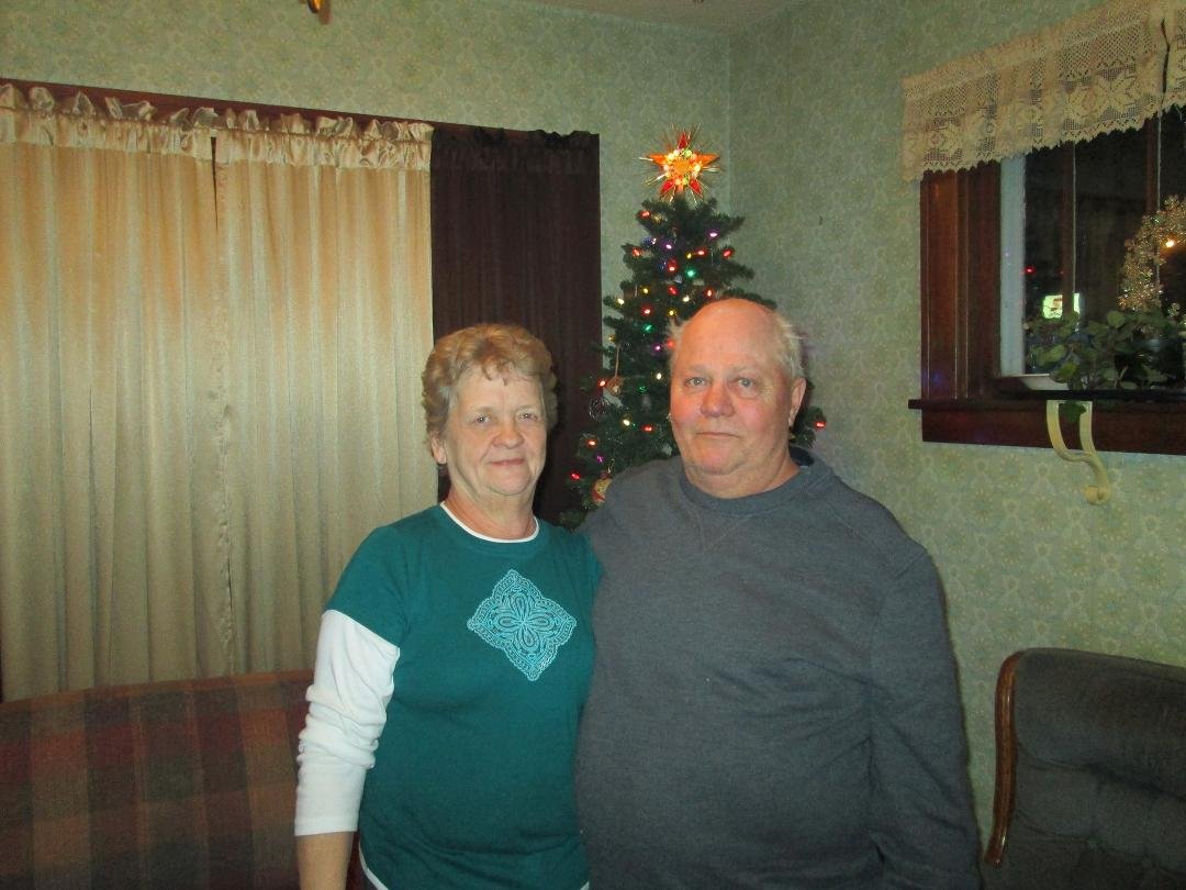 Stan and I want to wish all our friends and relatives a Very Merry Christmas and a Happy New Year