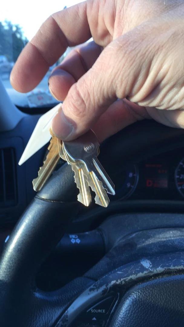 New apartment keys!!