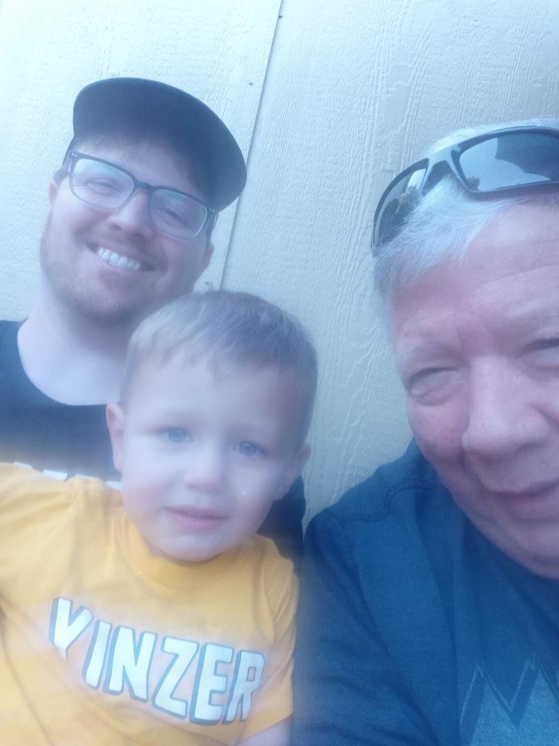 Happy Father's Day everyone. My son Justin his son Ryan and myself