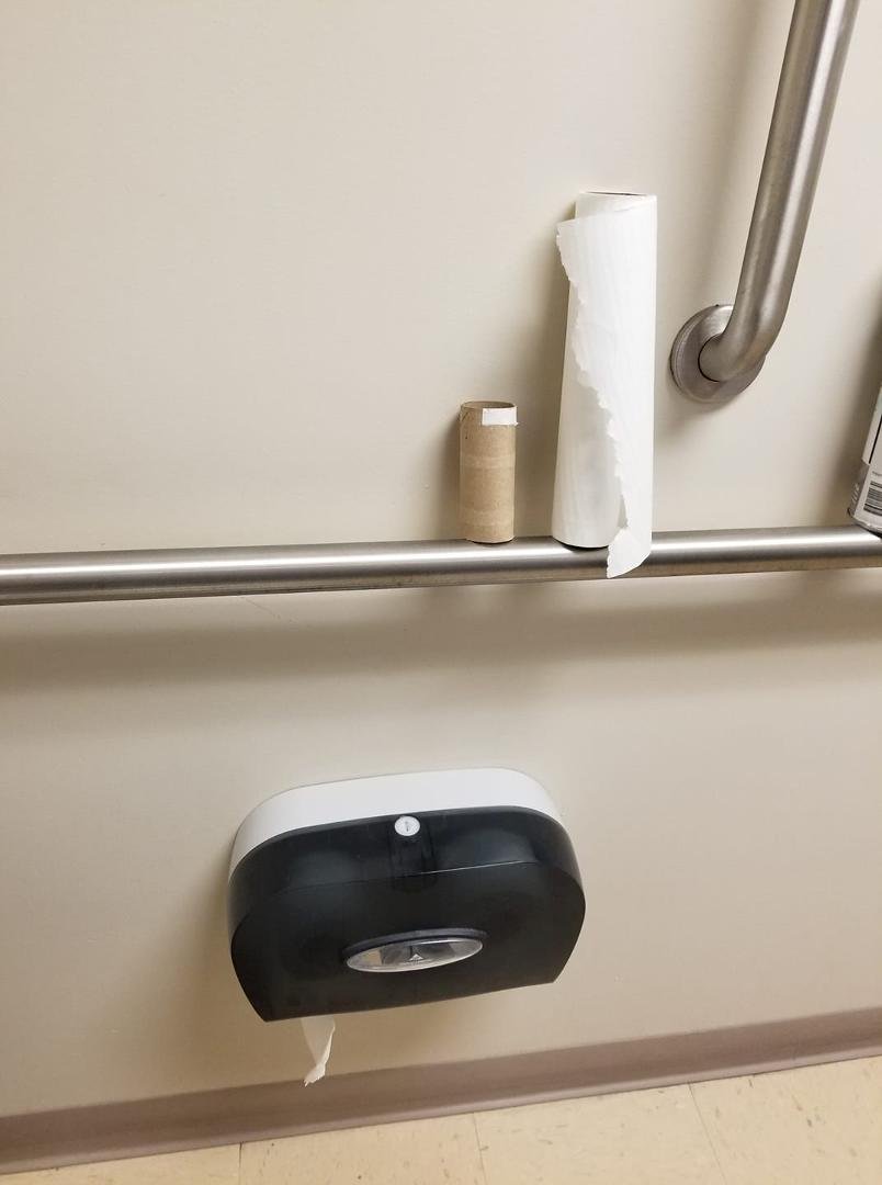 Some people get a little confused at times. Wrong roll, people.