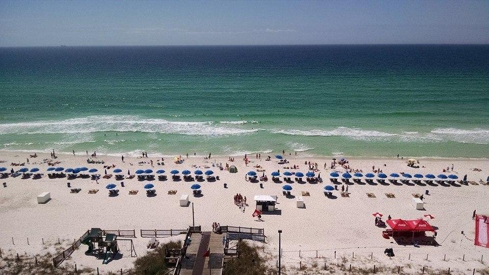 View from condo, 11th floor of the Summit.