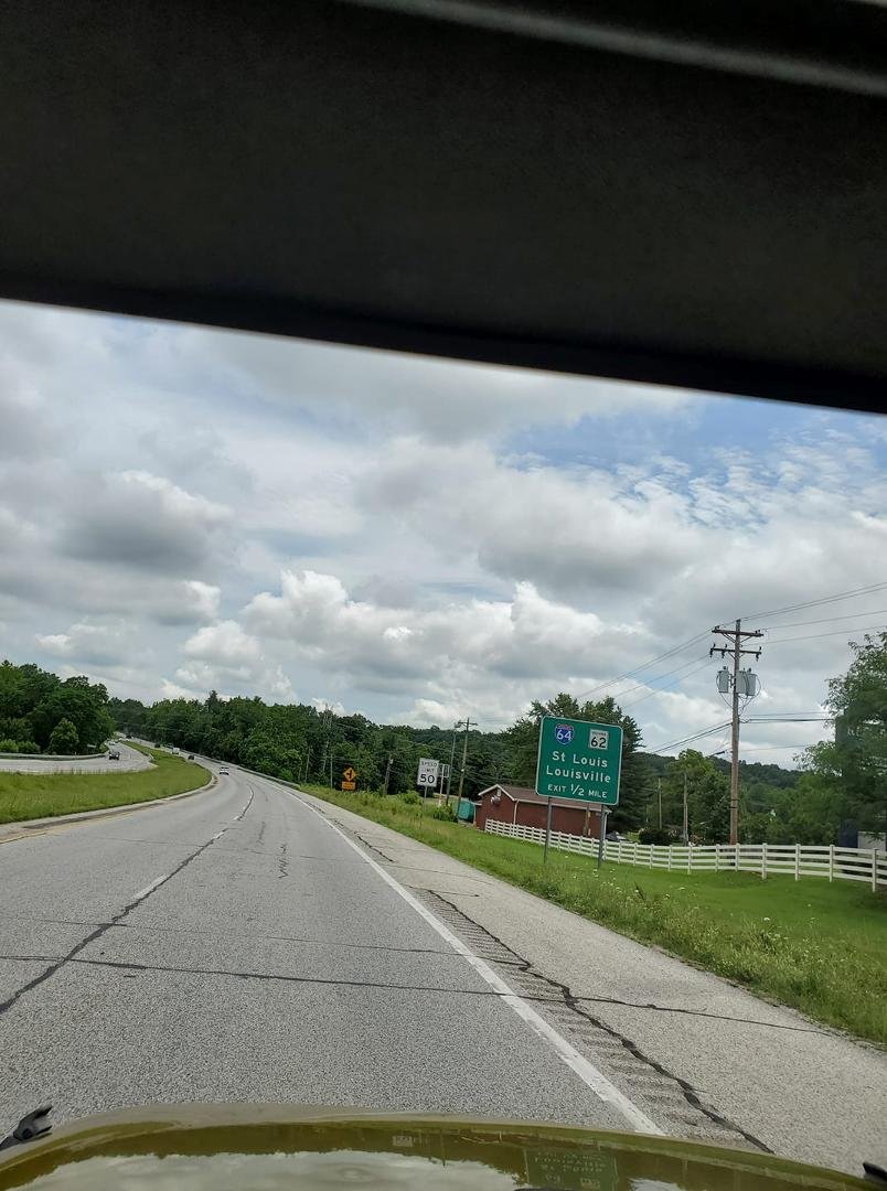 Fun day and travel day...Starting in Kentucky then Indiana for a family celebration then starting my trek back home ....Kentucky...Tennessee...Georgia....Tennessee