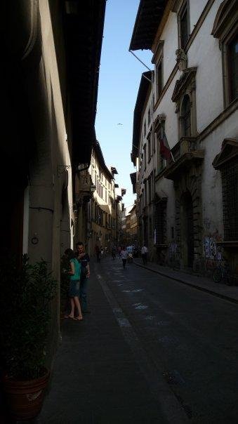 Having just spent the 15th Century in Florence, I'm now wandering the streets of the medieval walled city of Volterra. I keep expecting to see Monty Python actors on top of the towers. Today I'm posting a couple of Florence