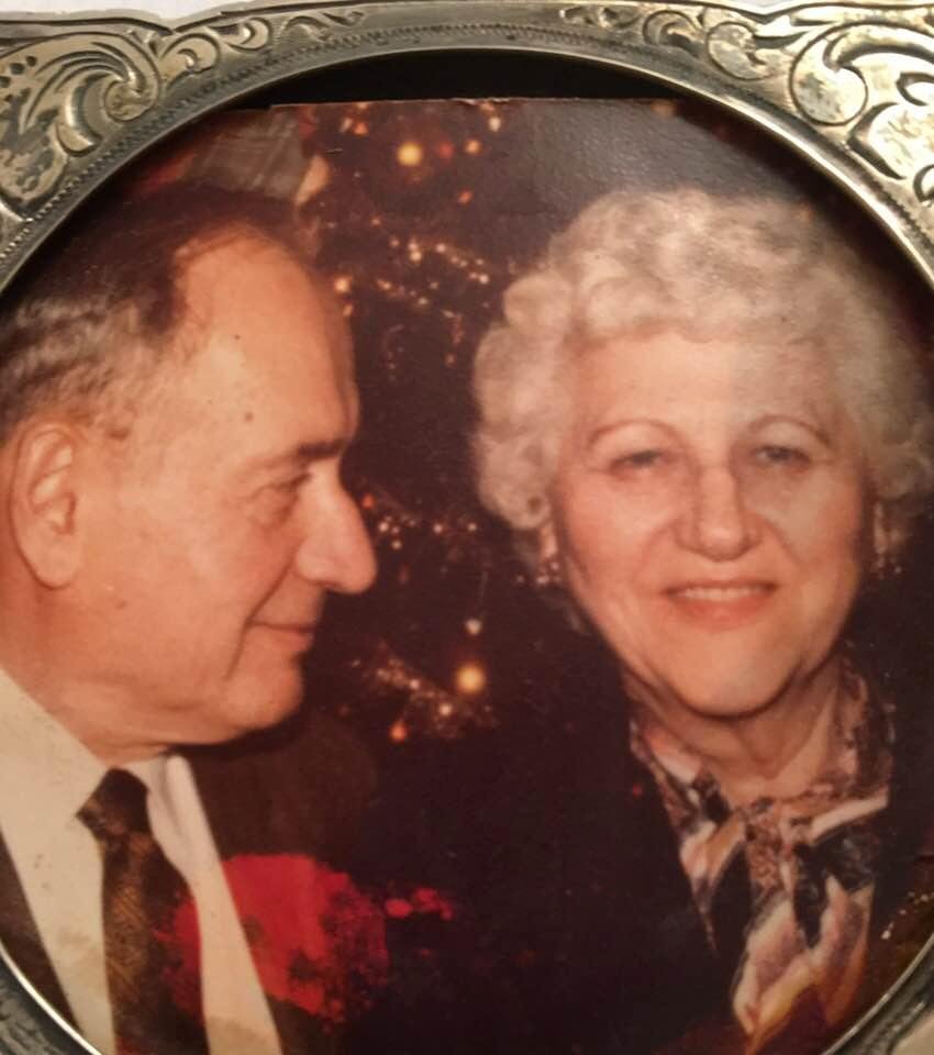 John & Lottie Schemer. Grandpa & Grandma