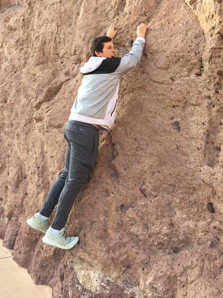 Get down boy!