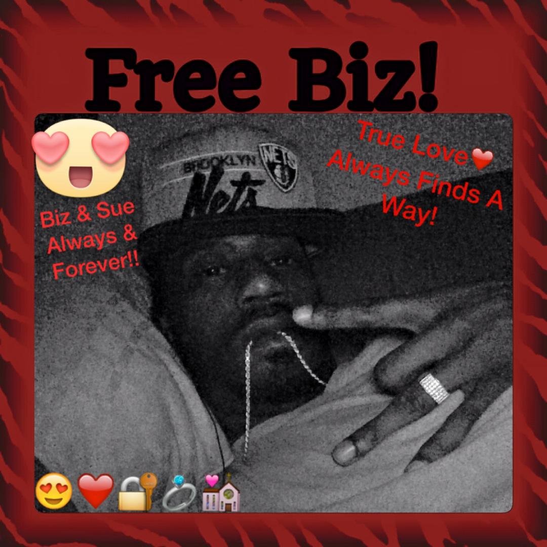 I miss 😥my other half...Biz...EBizzy Bushwick!!!! I saw him last night..We had an awesome visit. He is doing well. However every time I visit him at the jail, it makes me miss him even more when I get home!!! 😔😒😥💯! #ja