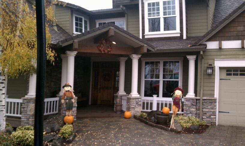 Their little farm house
