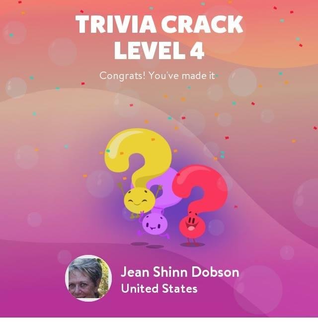 Jean Dobson's album, Trivia Crack Photos