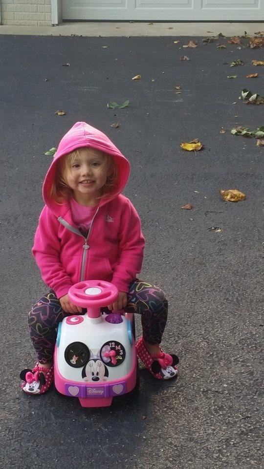 Saturday. My little girl.