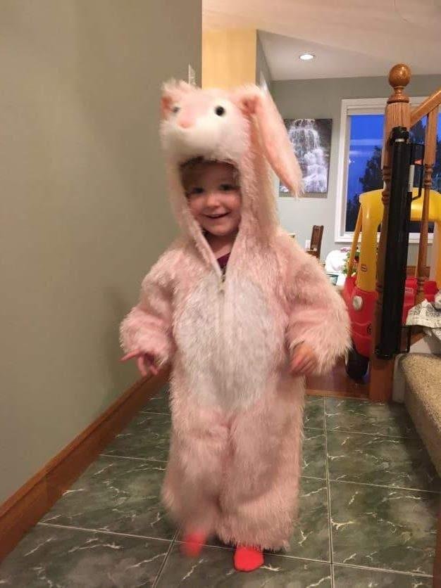 Look out for this big bunny coming to a neighborhood near you tonight
