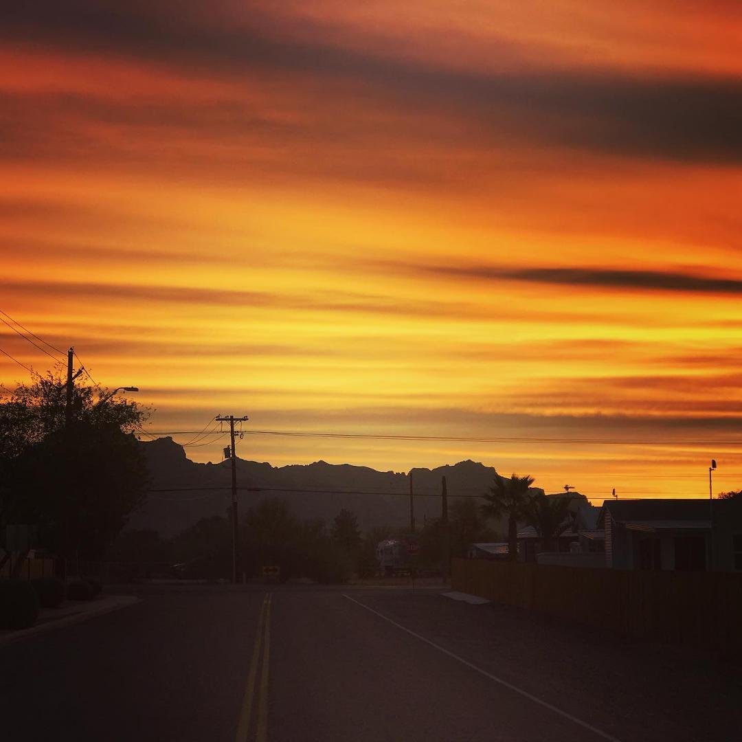 Good morning Arizona. Sunrise over the Superstition Mountains.
#arizona #sunrise #superstition #mountains #superstitionmountains #apachejunction #mayfair #goodmorning
