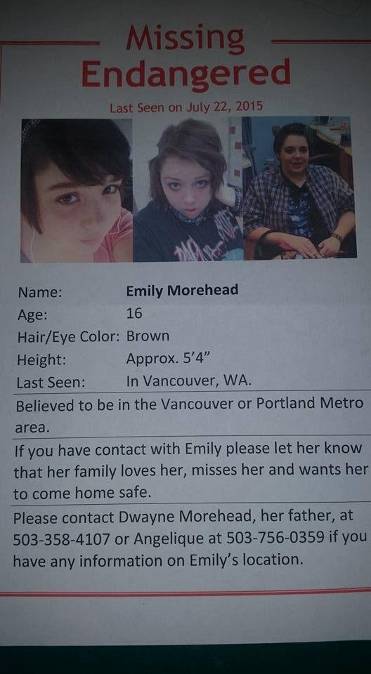 Her parents are worried about her.