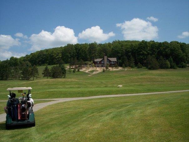 David Flockhart's album, golf trip