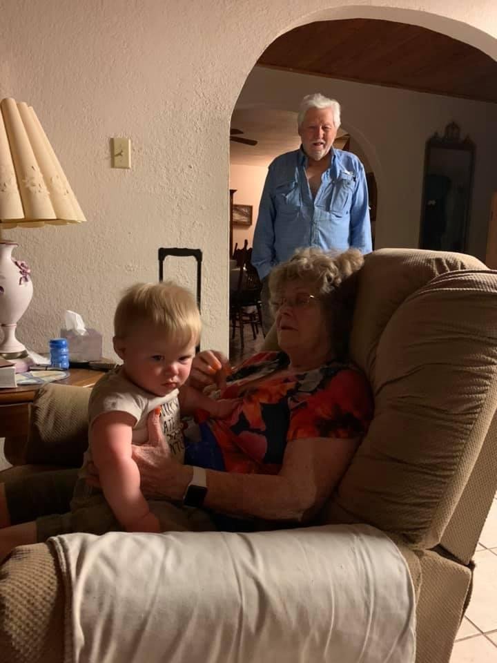 My beautiful great granddaughter and her beautiful baby came to visit. ❤️