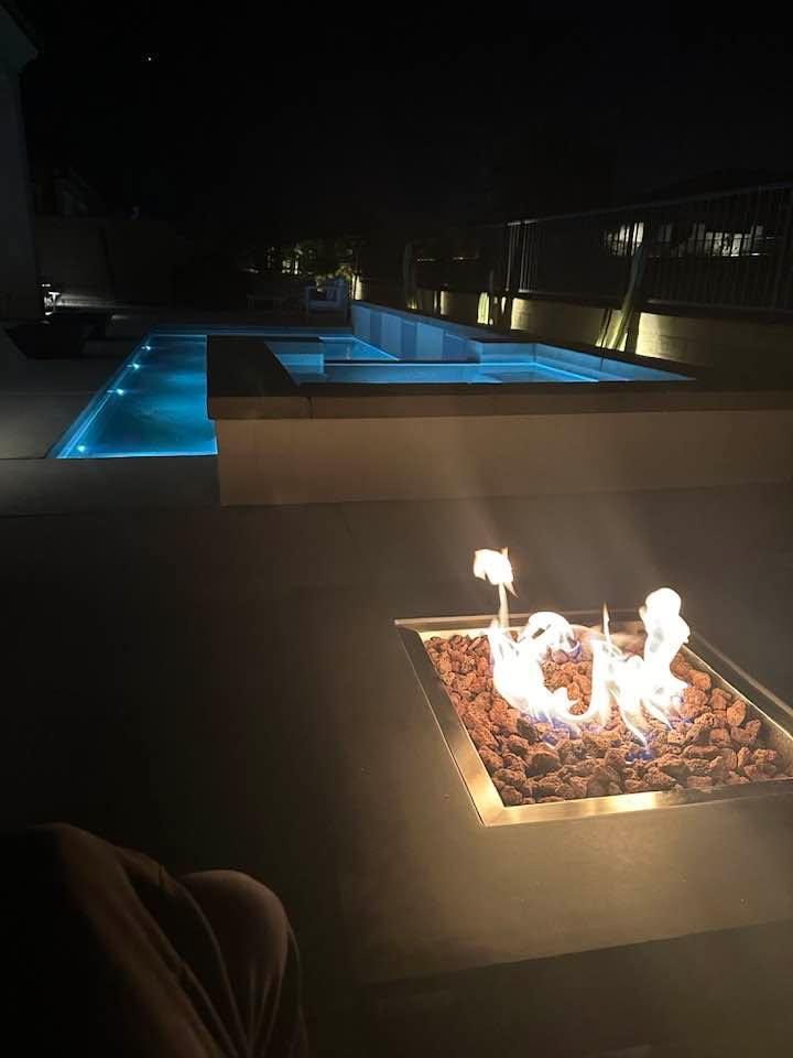 Sitting here, on a Saturday night, listening to the music I programmed for Natalie’s Celebration of Life, by the fire pit she didn’t want me to buy. Wishing she could be here to enjoy the warmth of our home, outside, in the
