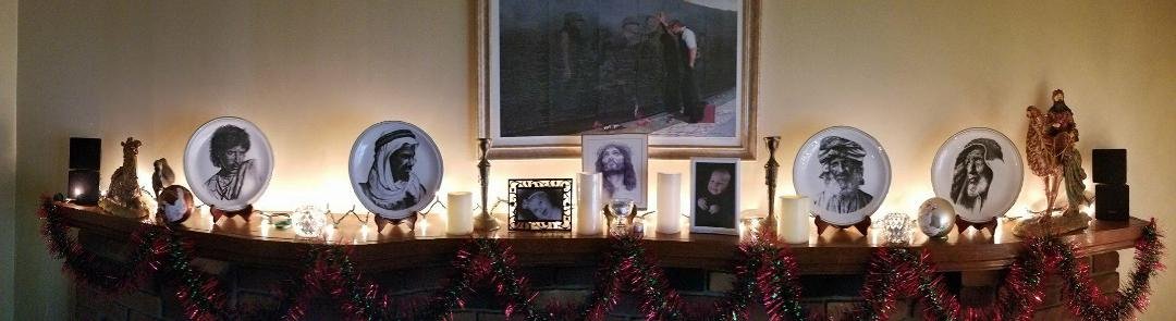 MY Fire place mantle, Sons of Arabia