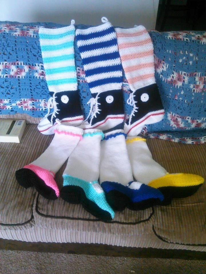 More Christmas Stockings finished.