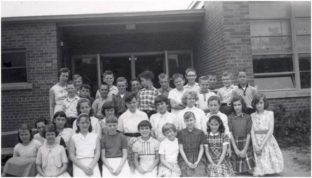Betty House's 5th Grade Class - Stuckey School - June 1960. Check out the boy in the back row next to Betty.