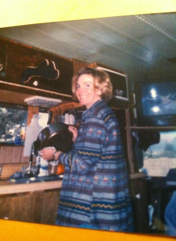 Mom having a good time in AZ.
