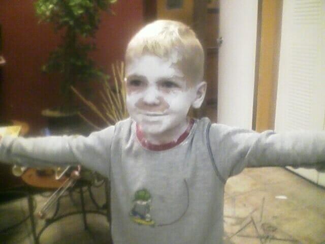 Guess who was so proud of himself?
