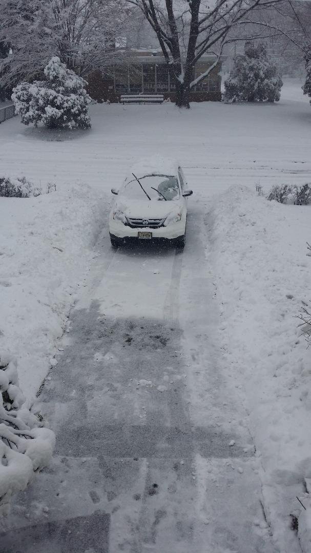 Another snow day in Florham Park.