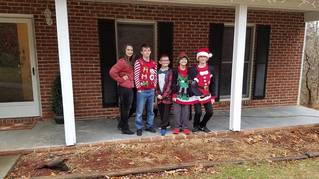 The five grandchildren 2017