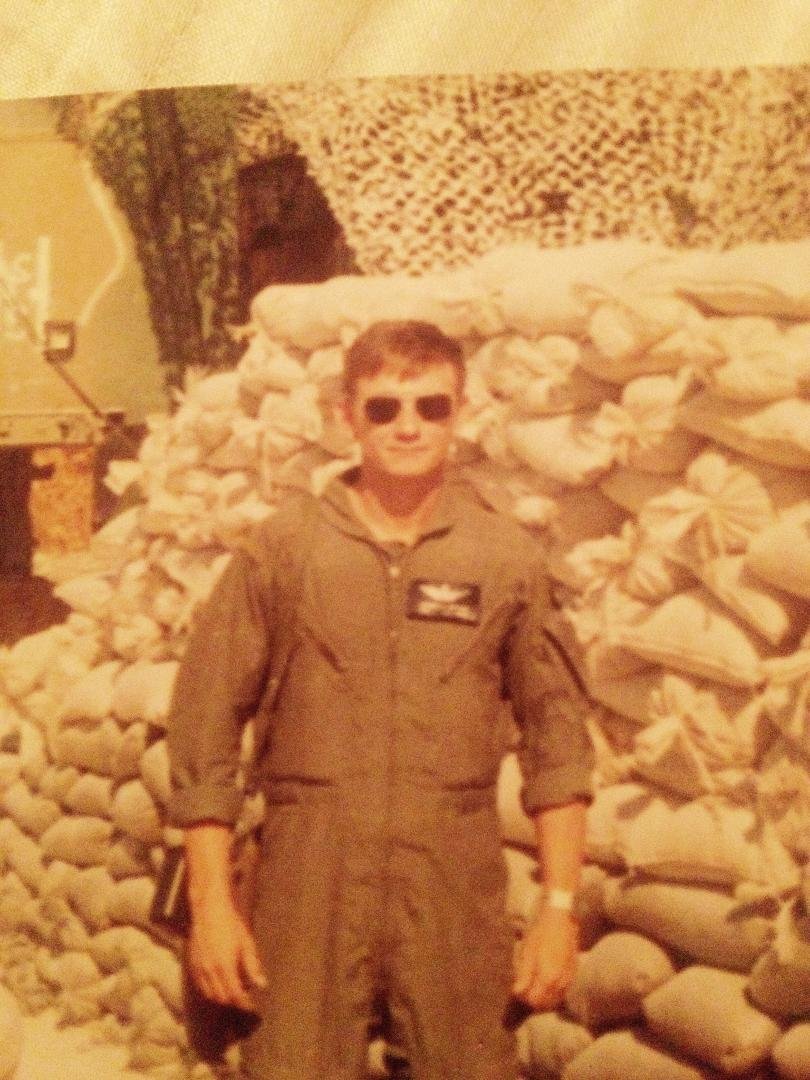 Me in Saudi Arabia during Desert Storm (1991)