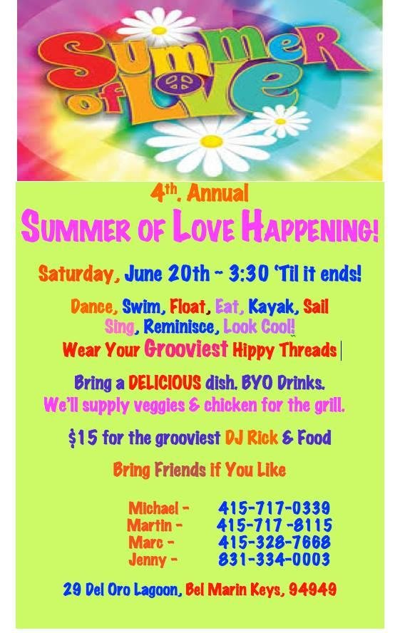 4th Annual Summer for Love coming up! Save the date, June 20th.