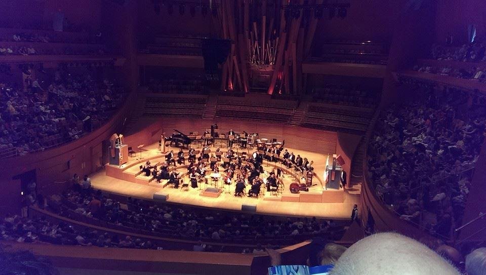 Walt Disney Concert Hall with my beloved Debbie Rabin - 33rd anniversary June 28.