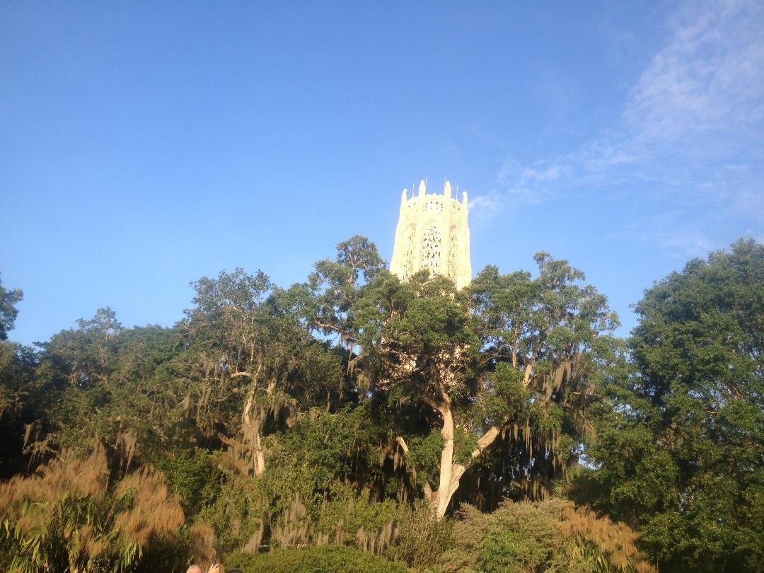 Easter sunrise at Bok Tower Gardens and Carillon.