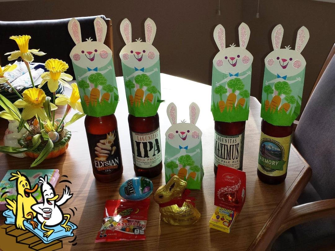 The Easter Bunny dropped off a basket for me...
HAPPY EASTER everyone!