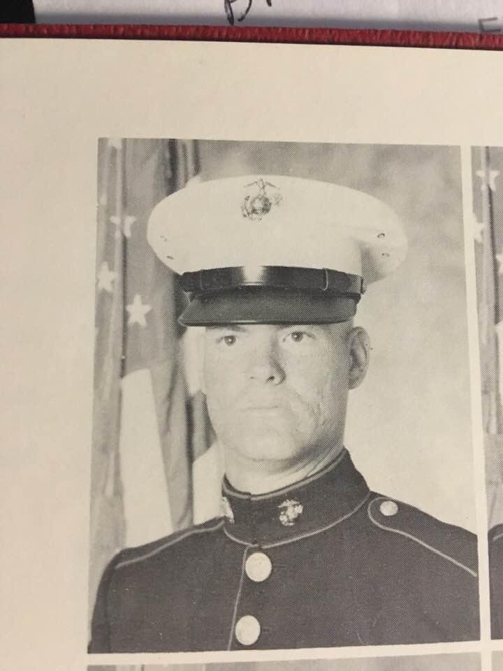 Here’s a picture of me from boot camp 1974