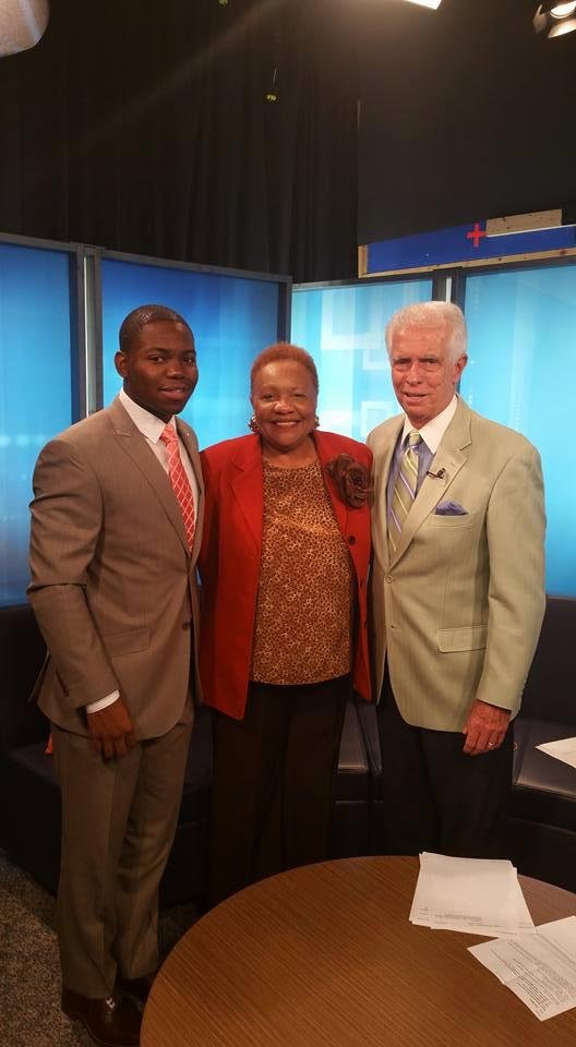 Marcus Hester, Lu Porter and Mike Blake on Midday with Mike Blake talking about the 8th Annual of Colour Humanity Gala.
