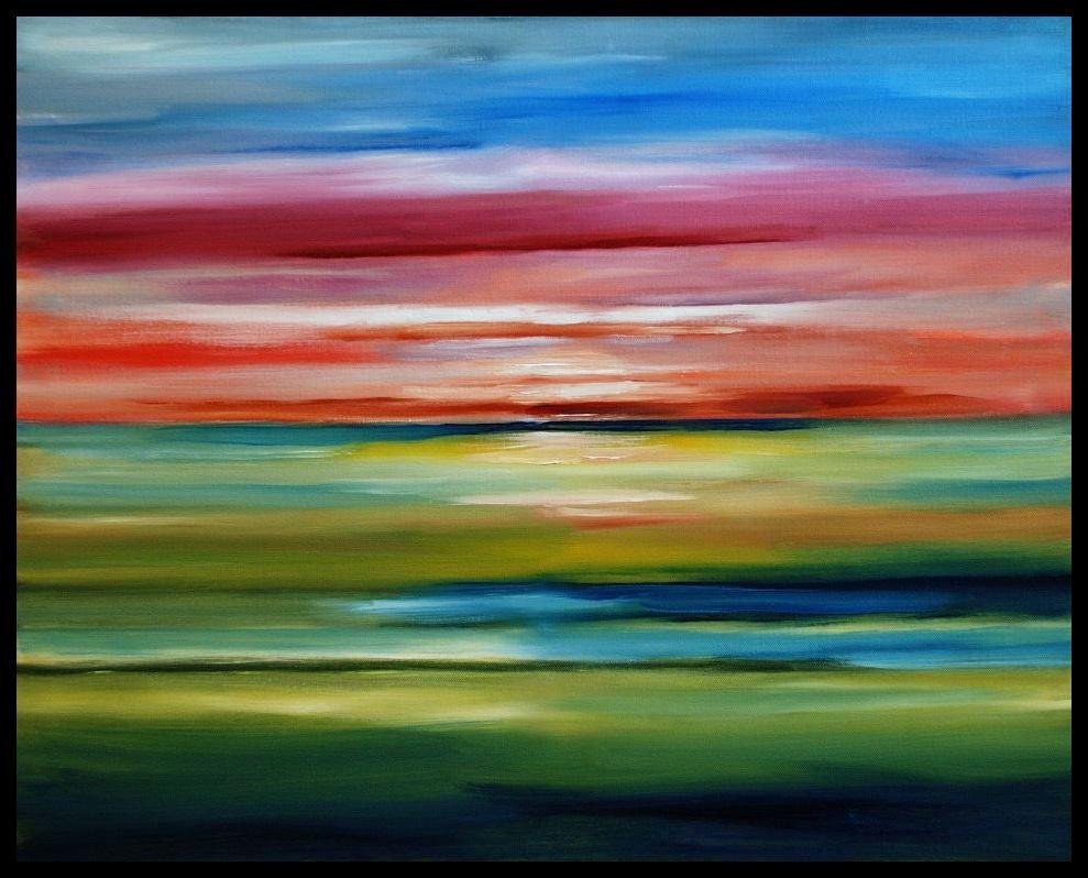 Surgery on Thursday to fix my nose. This is my last painting for a while. I got extra colorful on this one. Johnny O