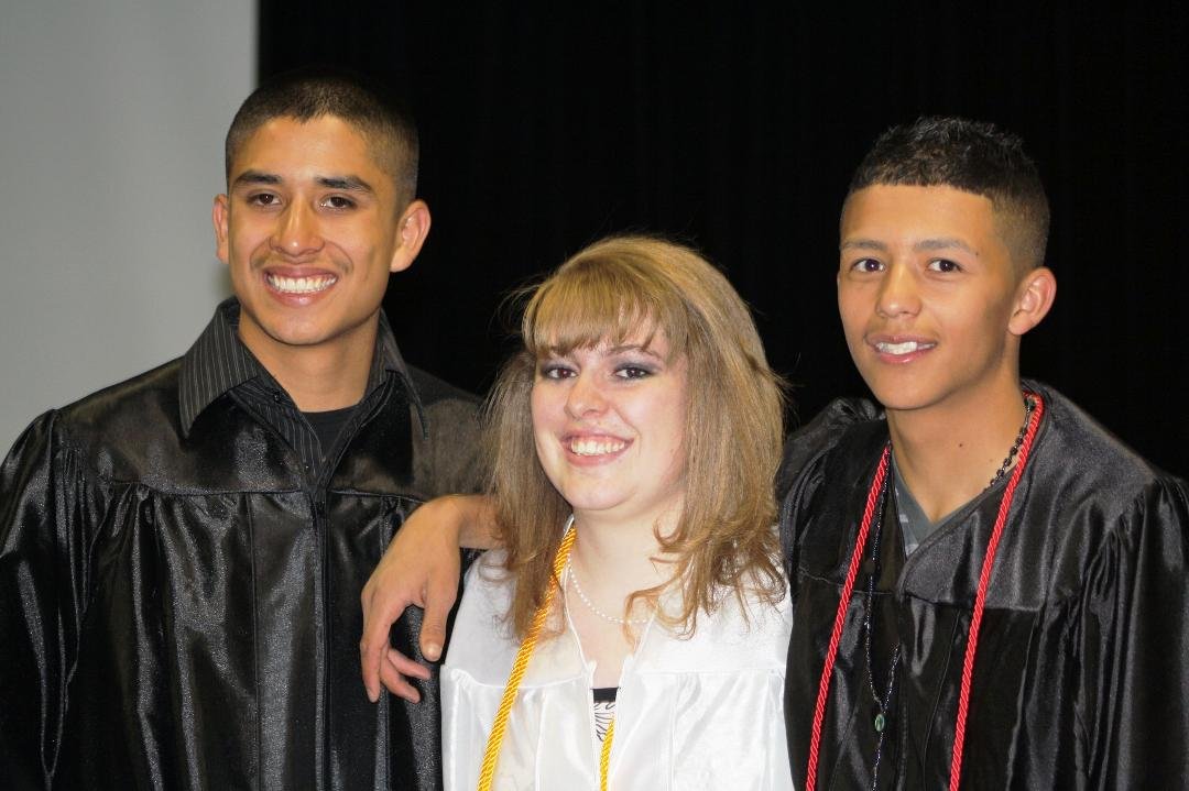 Christian Delgado, Gabe Perez, and Amanda