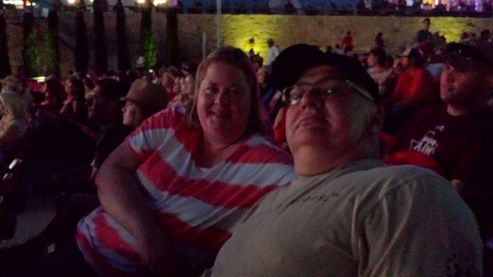 Wife and I at Redfest in Austin TX good times