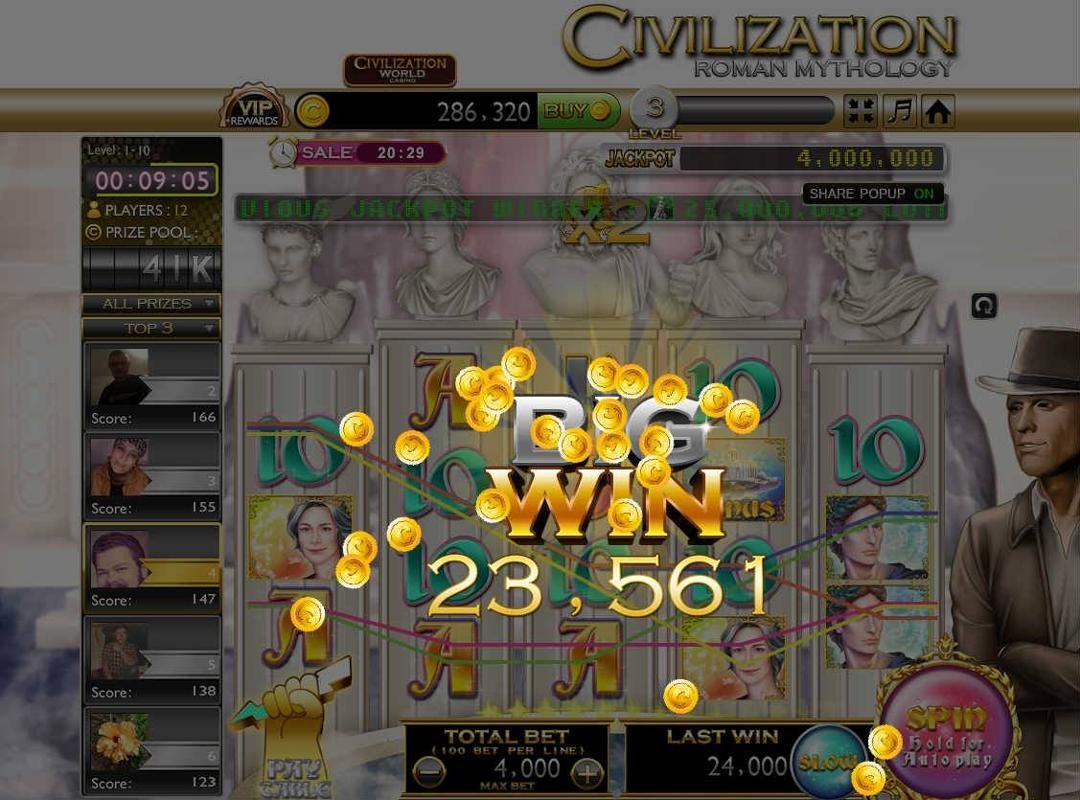 richard michael's album, Civilization Slots Casino Photos