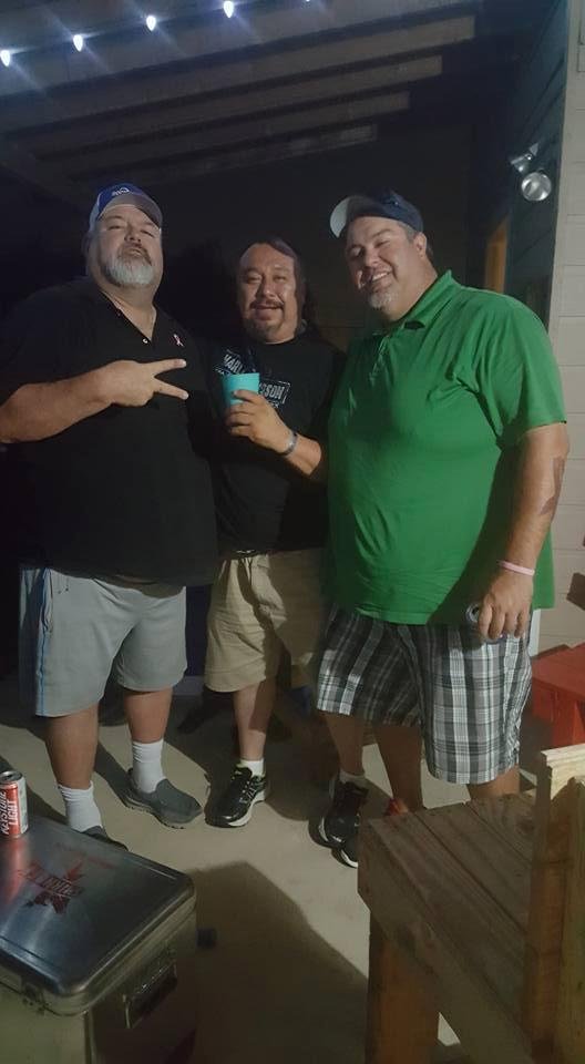Having a great time with my cousins in San Antonio