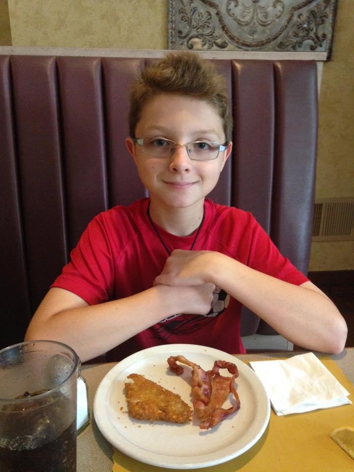 Breakfast with my bestest...Ryan Leflar