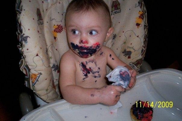 Carleigh - after the cake!
