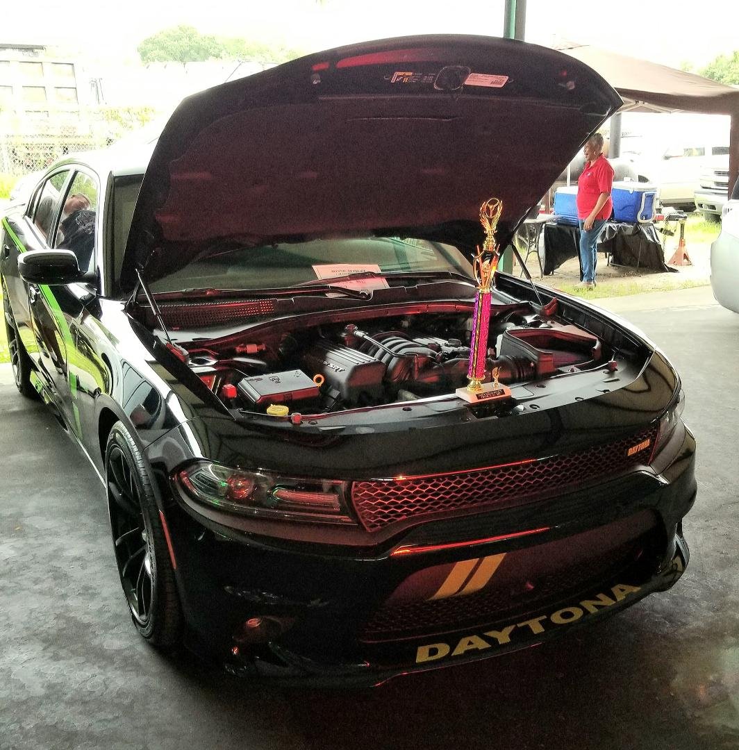 Extremely surprised by receiving an award today for "Favorite Hot Rod". "Nemesis" and I greatly appreciate the kudos and are blessed to be a part of this awesome car family!